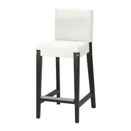 ikea-henriksdal-stolek-barowy-z-oparciem-rama-ciemnobrazowy-63-cm