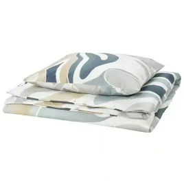 ikea-mygglasvinge-poszwa-na-koldre-i-poszewka-wielobarwny150x200-50x60-cm