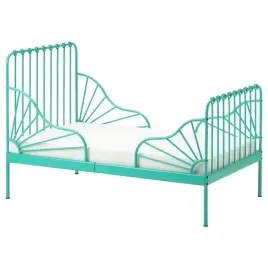 ikea-minnen-lozko-rosnace-regulowane-turkus-dno-luroy