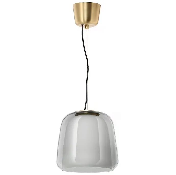 ikea-evedal-lampa-wiszaca-szary-28-cm-e27-stan-nowy