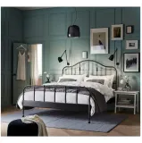 ikea-evedal-lampa-wiszaca-szary-28-cm-e27-stan-nowy