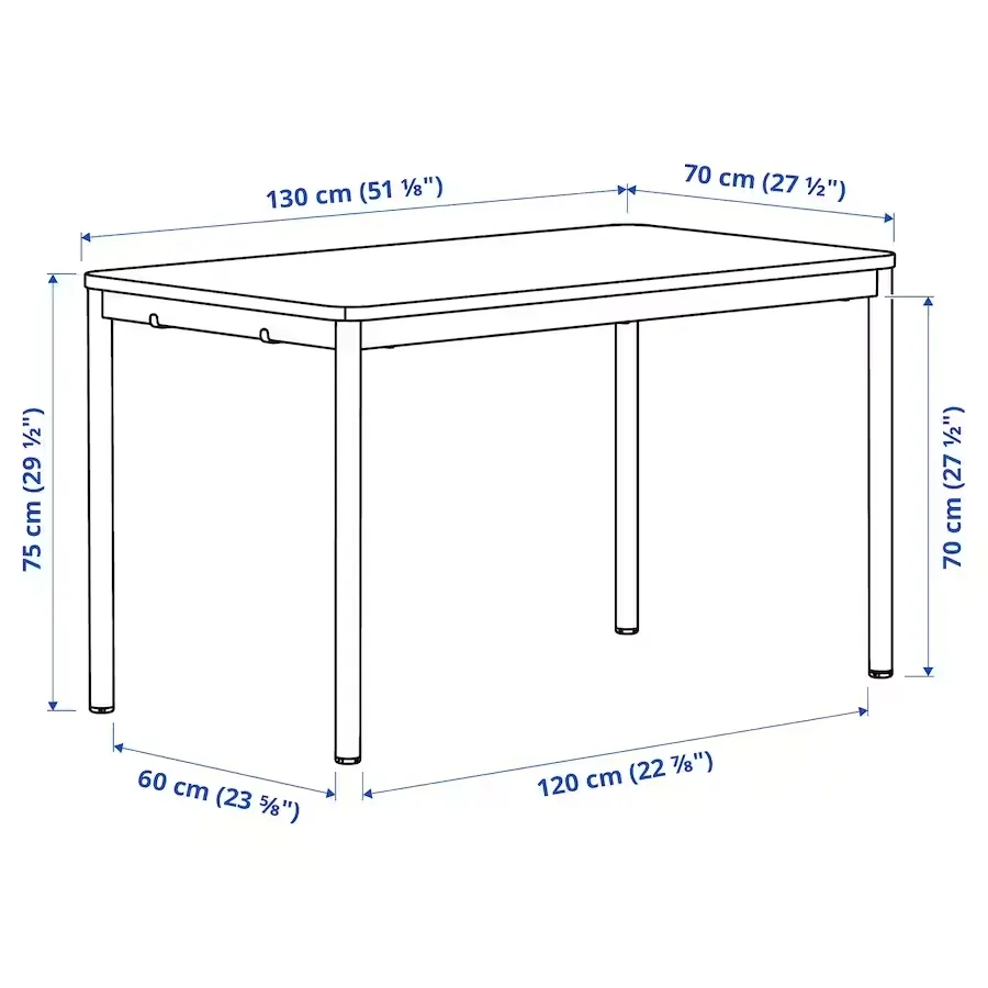 ikea-tommaryd-stol-bialy-130x70-cm