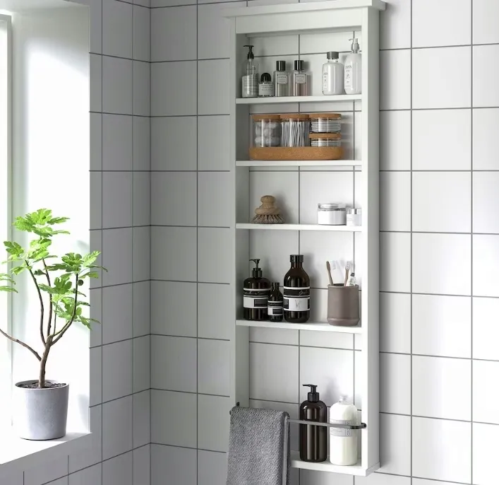 ikea-hemnes-polka-scienna-bialy-42x118-cm