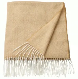 ikea-holmvi-pled-bezowozolty-120x160-cm