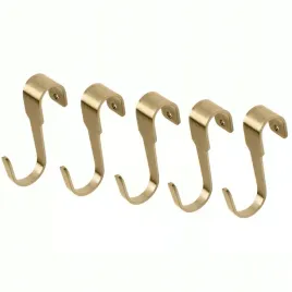 ikea-hultarp-hak-polerowany-kolor-mosiadzu-7-cm-5-sztuk