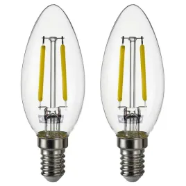 ikea-solhetta-zarowka-led-e14-250-lumenow-zyrandol-przezroczysta-2-sztuki