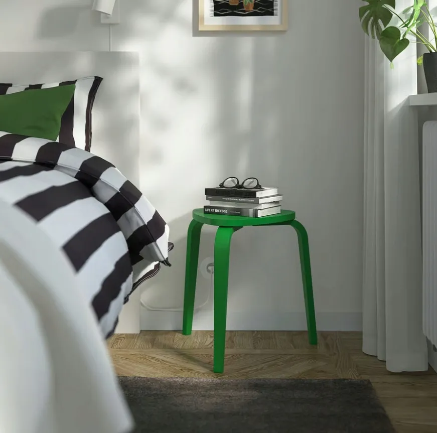 ikea-kyrre-stolek-zielony