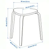 ikea-kyrre-stolek-zielony-glebokosc-mebla-48-cm