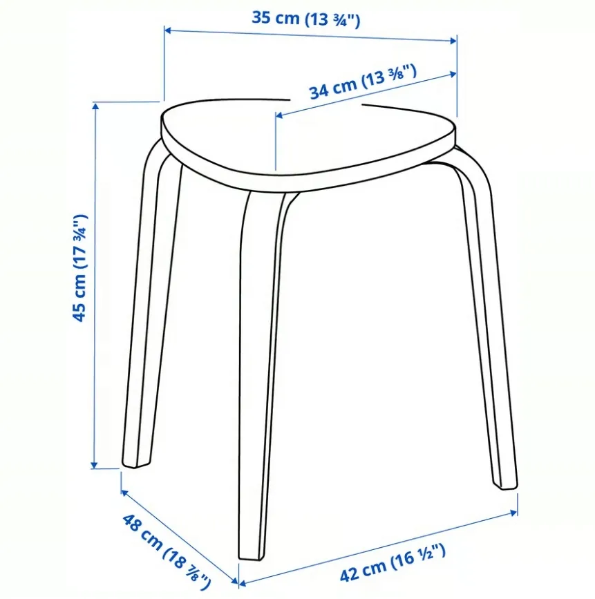 ikea-kyrre-stolek-zielony