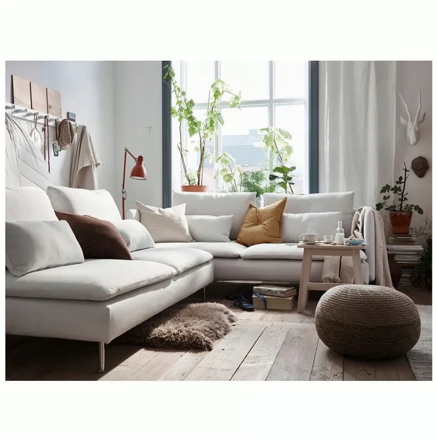 ikea-sandared-puf-bezowy-45-cm