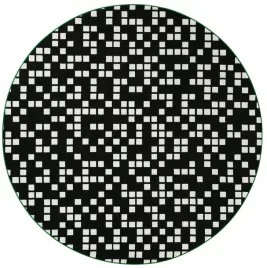 ikea-brannboll-dywan-gamingowy-czarny-195-cm-okragly-antyposlizgowy