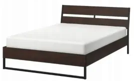 ikea-trysil-rama-lozka-140x200-czarny-dno-lozka-luroy-belka-srodkowa