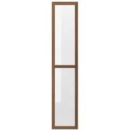 ikea-oxberg-drzwi-szklane-brazowy-orzech-40x192-cm