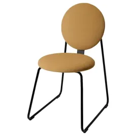 ikea-manhult-krzeslo-czarny-hakebo-miodowy-braz