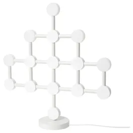 ikea-strala-lampa-stolowa-dekoracyjna-led-biala-47-cm-kandelabr