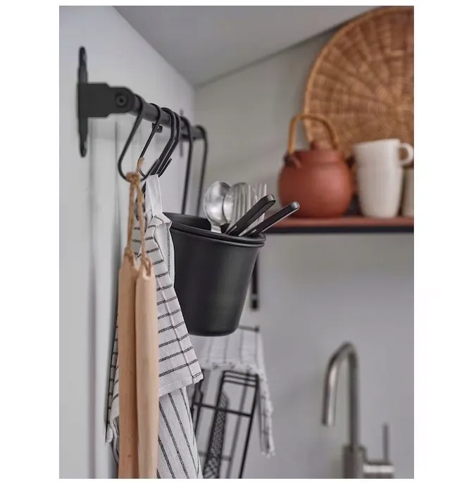 ikea-hultarp-szyna-czarny-60-cm