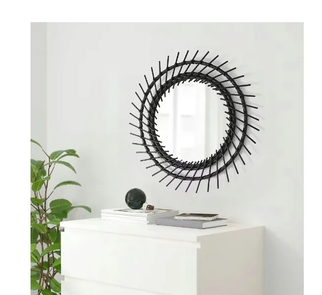 ikea-austbo-lustro-czarne-63cm