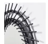 ikea-austbo-lustro-czarne-63cm-ksztalt-kolo