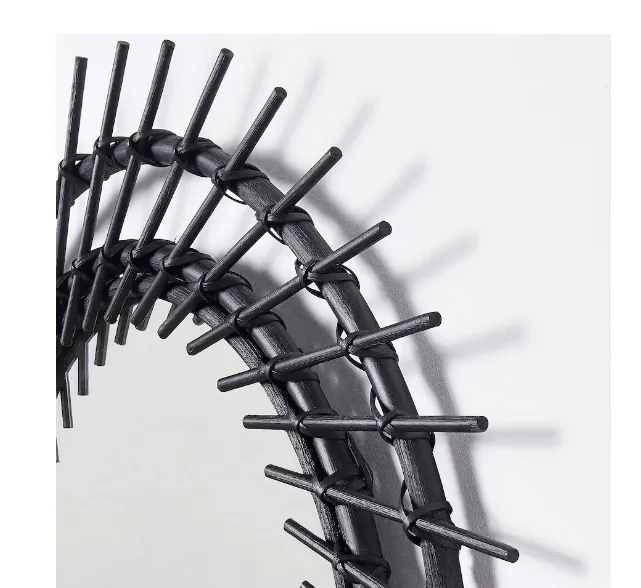 ikea-austbo-lustro-czarne-63cm