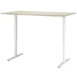 ikea-trotten-biurko-z-regulacja-wysokosci-bezowy-bialy-160x80-cm