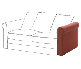ikea-gronlid-pokrycie-podlokietnika-jasnoczerwony