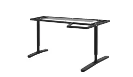 ikea-bekant-rama-pod-blat-narozny-czarna160x110cm