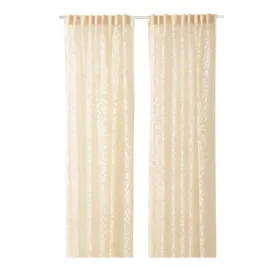 ikea-skarefly-firanki-2-szt-bezowy-145x300-cm