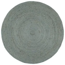 recznie-pleciony-dywan-jutowy-okragly-180cm-oliwkowy-vidaxl