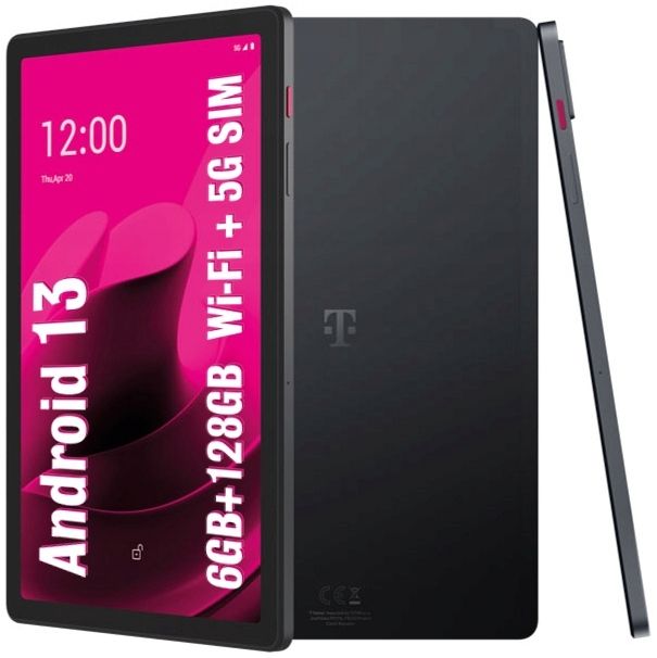 T-Mobile T Tablet na kartę SIM 6/128GB 5G Wifi android 13 dual SIM IP52 FHD