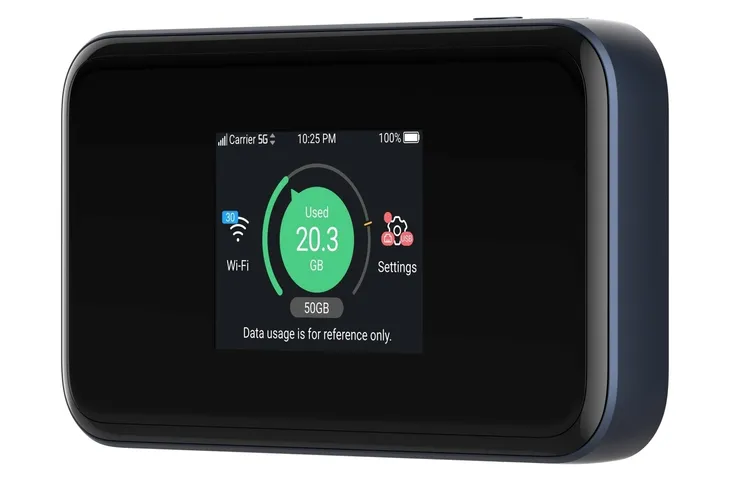 Router mobilny z baterią na kartę sim bez simlocka ZTE MU5001 5G WiFi 6 AX