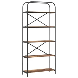 polka-na-ksiazki-stare-drewno-80-x-30-x-183-cm