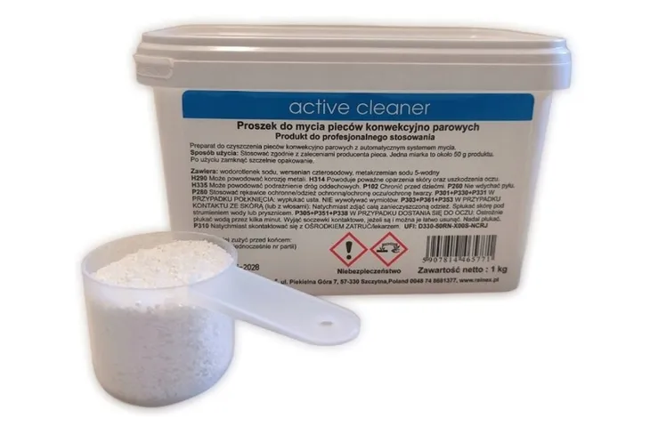 Proszek do mycia pieców Remix Active Cleaner 1kg + miarka