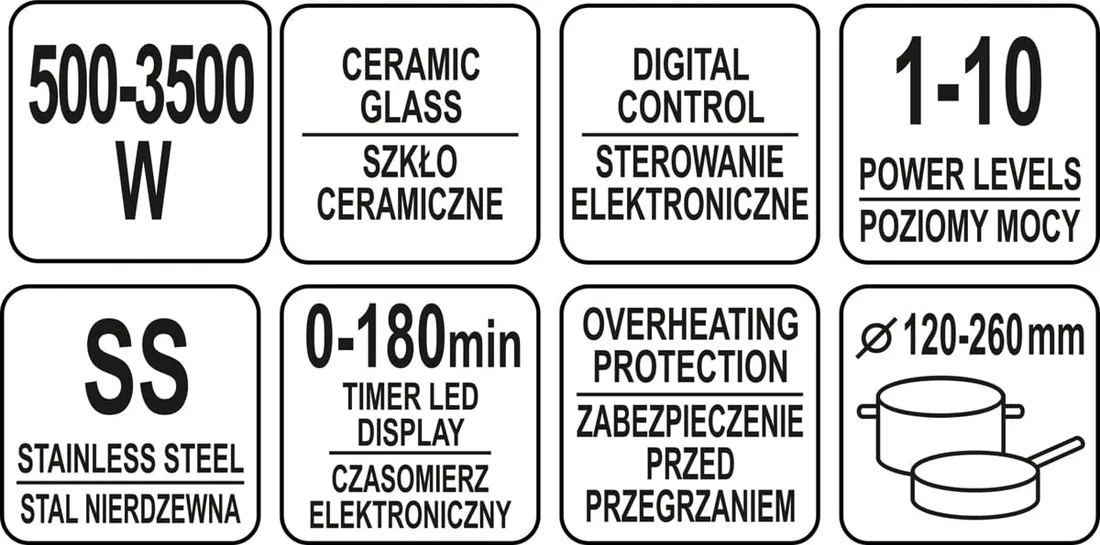 kuchenka-indukcyjna-3500w-stan-nowy