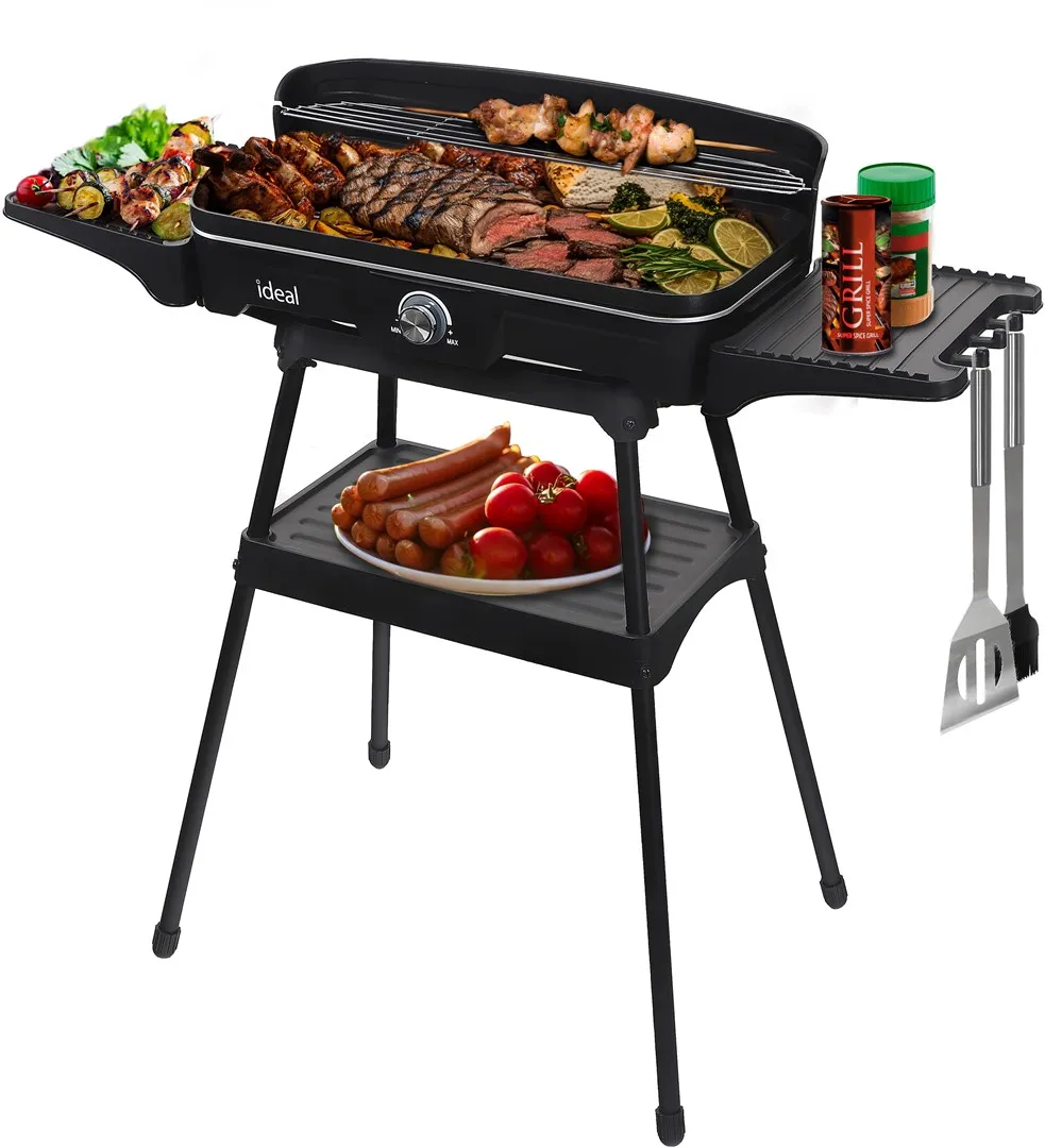 eldom-grill-elektryczny-wolnostojacy-2w1-stan-nowy