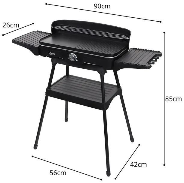 eldom-grill-elektryczny-wolnostojacy-2w1-dlugosc-87-cm-stan-nowy-producent-eldom