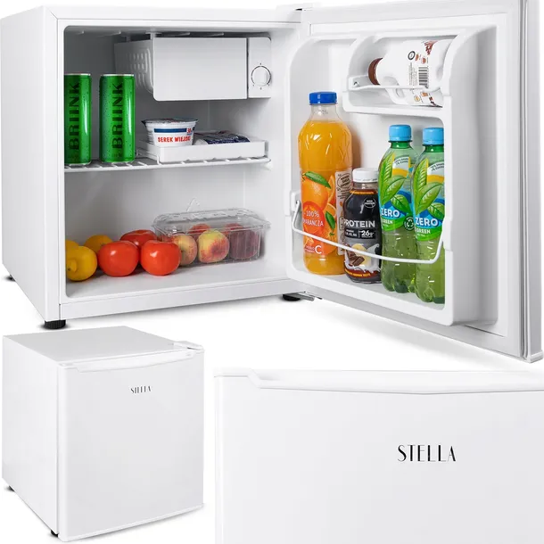 LODÓWKA MAŁA JEDNODRZWIOWA CHŁODZIARKA HOTELOWA MINI BAR 45L STMB-45C