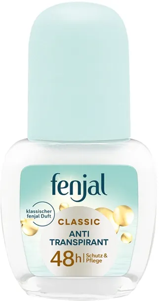 Antyperspirant roll-on (w kulce) Fenjal classic 50 ml