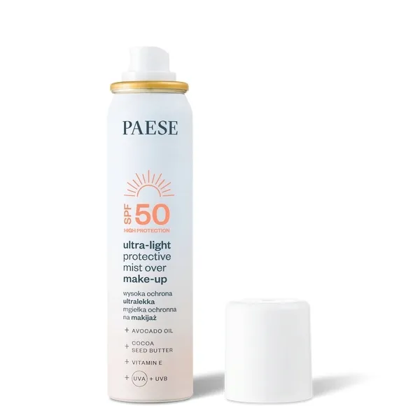 Paese Ultralekka mgiełka ochronna na makijaż SPF50 75ml