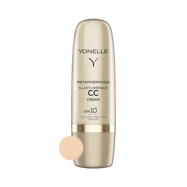 Krem CC YONELLE Metamorphosis 1 Light Neutral SPF10 50 ml + gratis!!