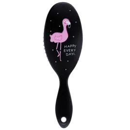 szczotka-do-rozczesywania-inter-vion-pink-flamingo-czarna