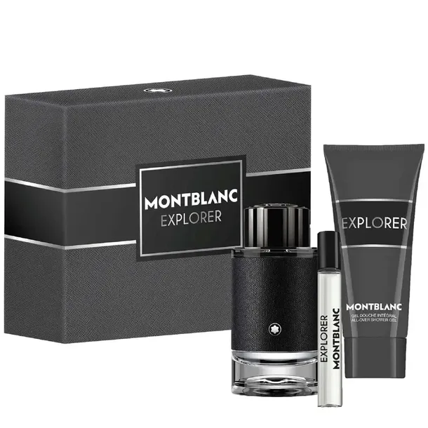 Montblanc Explorer 100+7,5ml EDP Woda Perfumowana+100ml Żel Pod Prysznic