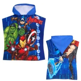 avengers-poncho-dzieciece-50x100-z-kapturem-szybkoschnaca-mikrofibra