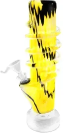 fajka-wodna-bongo-iksha-szklana-23cm-yellow