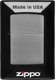 zapalniczka-zippo-brushed-chrome-60000804-wiatroodporna-benzynowa