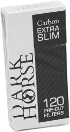 filtry-do-papierosow-dark-horse-5-7mm-carbon-pree-cut-120szt