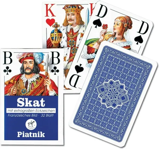karty-do-gry-piatnik-skat-stan-nowy