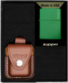 zestaw-zippo-zapalniczka-golf-green-matte-logo-prezentowy-no2