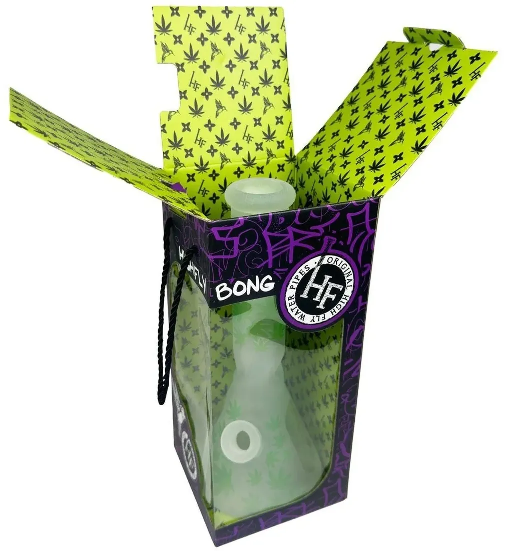 fajka-wodna-bongo-high-fly-green-32cm-stan-nowy