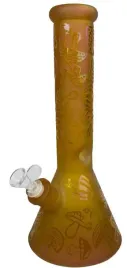 fajka-wodna-bongo-high-fly-mushrooms-gold-32cm