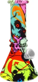 fajka-wodna-bongo-skull-zestaw-152cm-2